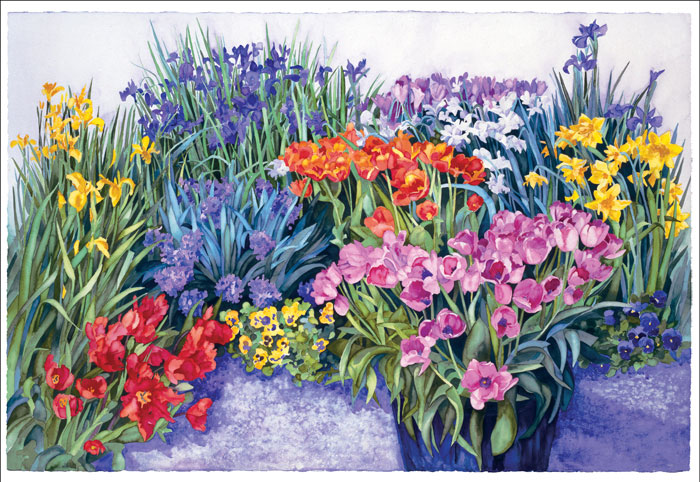 Spring Tonic giclee by Joan Metcalf